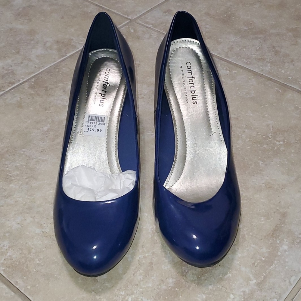 Comfort Plus by Predictions heel patent leather